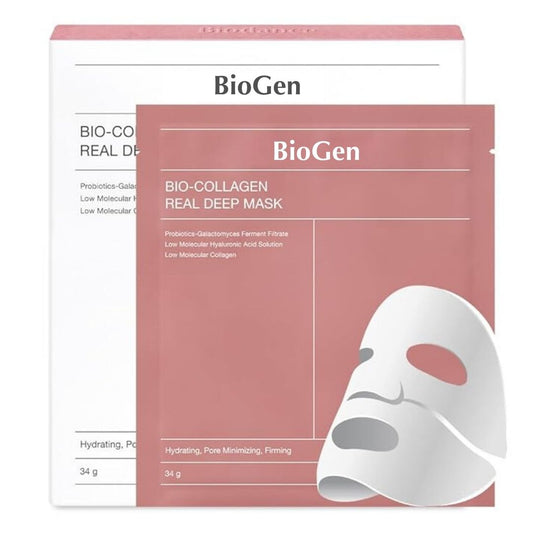 Pack of 4 Biogen Masks - Peeling Mask for Younger Face