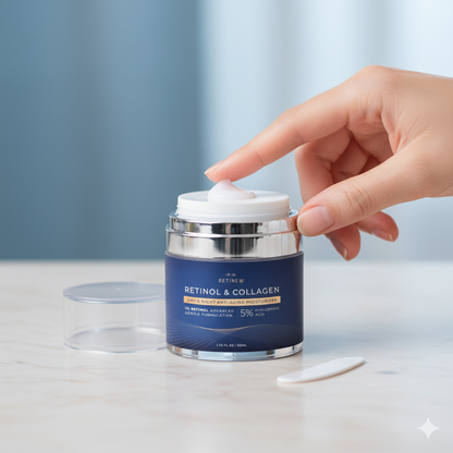 Retinew – Advanced Retinol Cream for Skin Renewal and Imperfection Correction